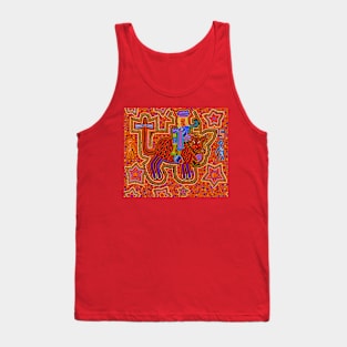 Fairy Princes on a Big Cat Tank Top